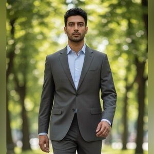 YVES SAINT LAURENT YSL Olive Green Blazer Sport Coat Jacket 48 R DROP 2/18